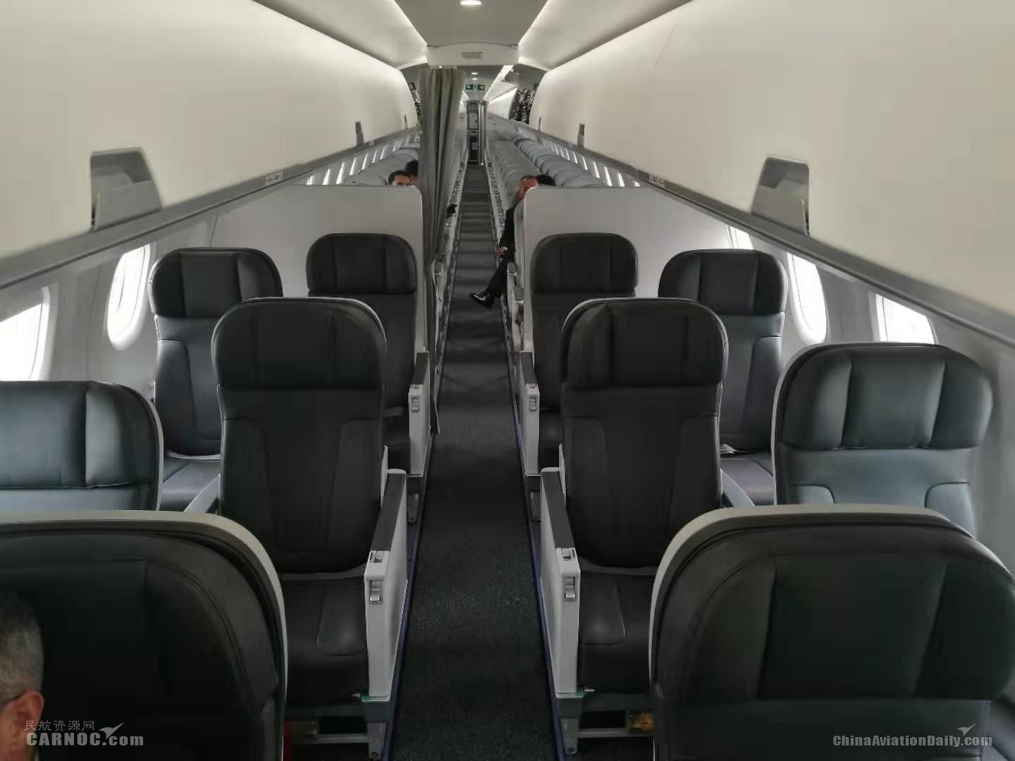 這裏捕獲一隻“工程獅” 探秘巴航工業(ye) E195-E2飛機-上海空運