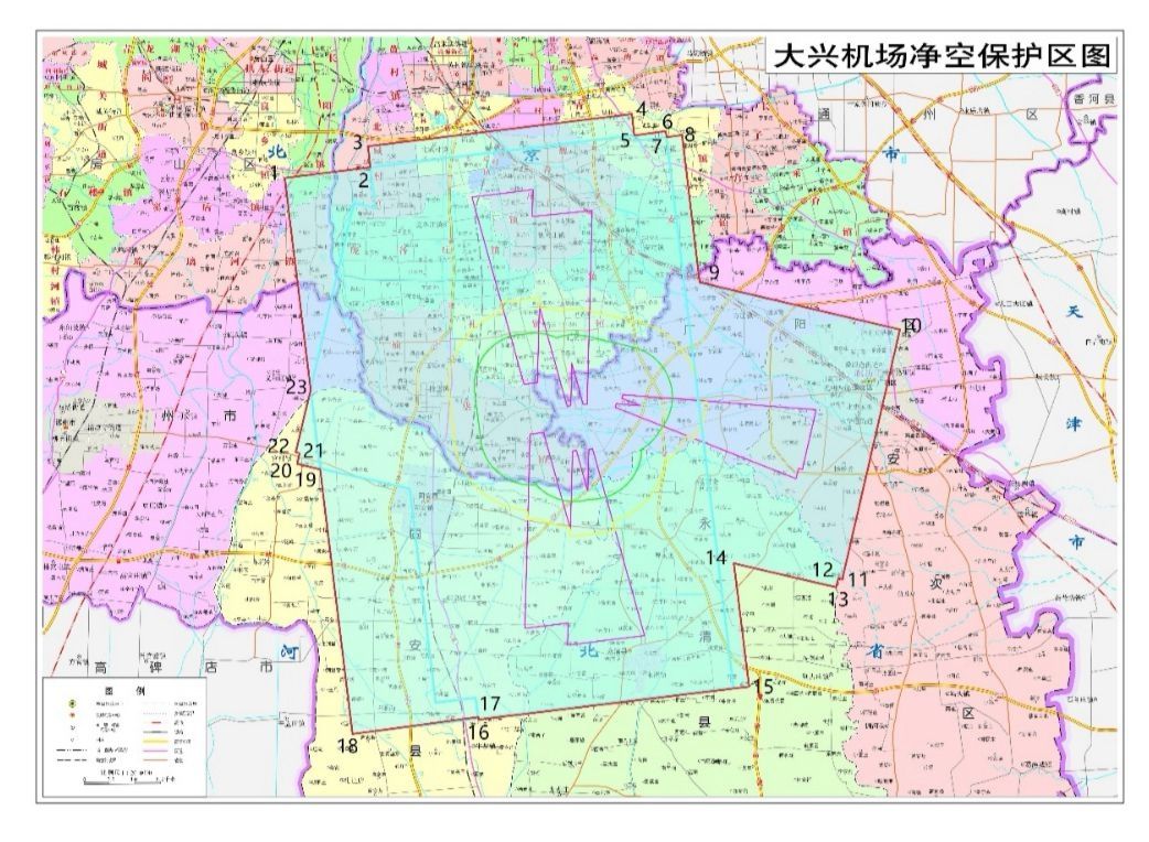 大興(xing) 機場防治無人機 首次公布淨空保護區-國際物流查詢