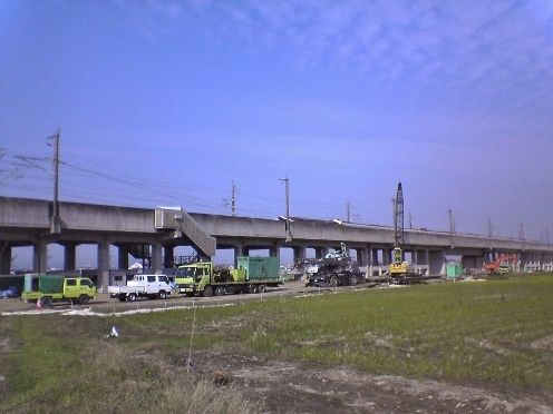 新潟地震時上越新幹線列車出軌事故