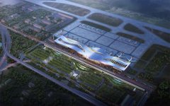 200餘人奮戰三峽機場二期工程一線-日本空運