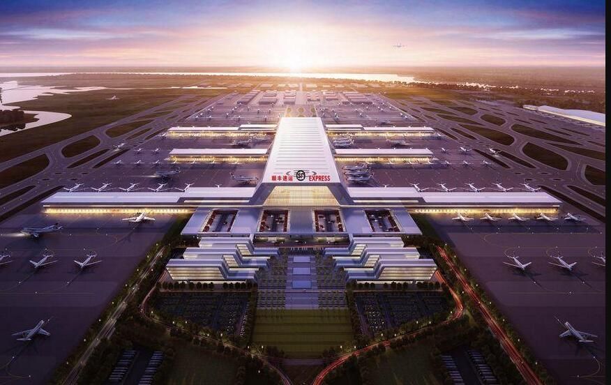 合力打造國際貨運樞紐 鄂州機場主體(ti) 工程建設全麵啟動