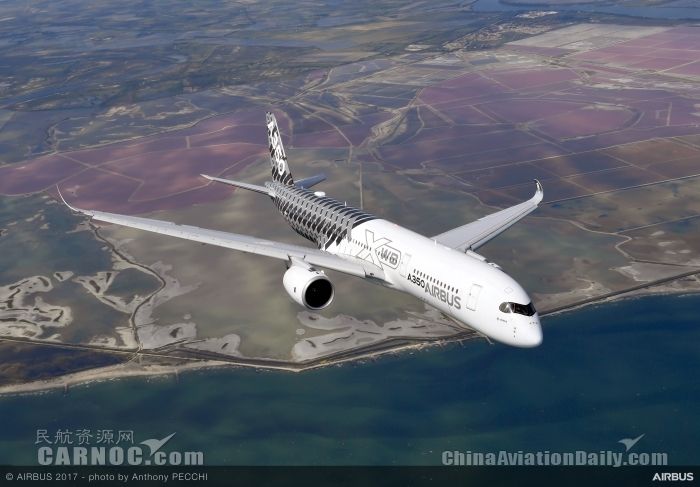 A350XWB寬體(ti) 飛機：秉承綠色航空理念的典範之作