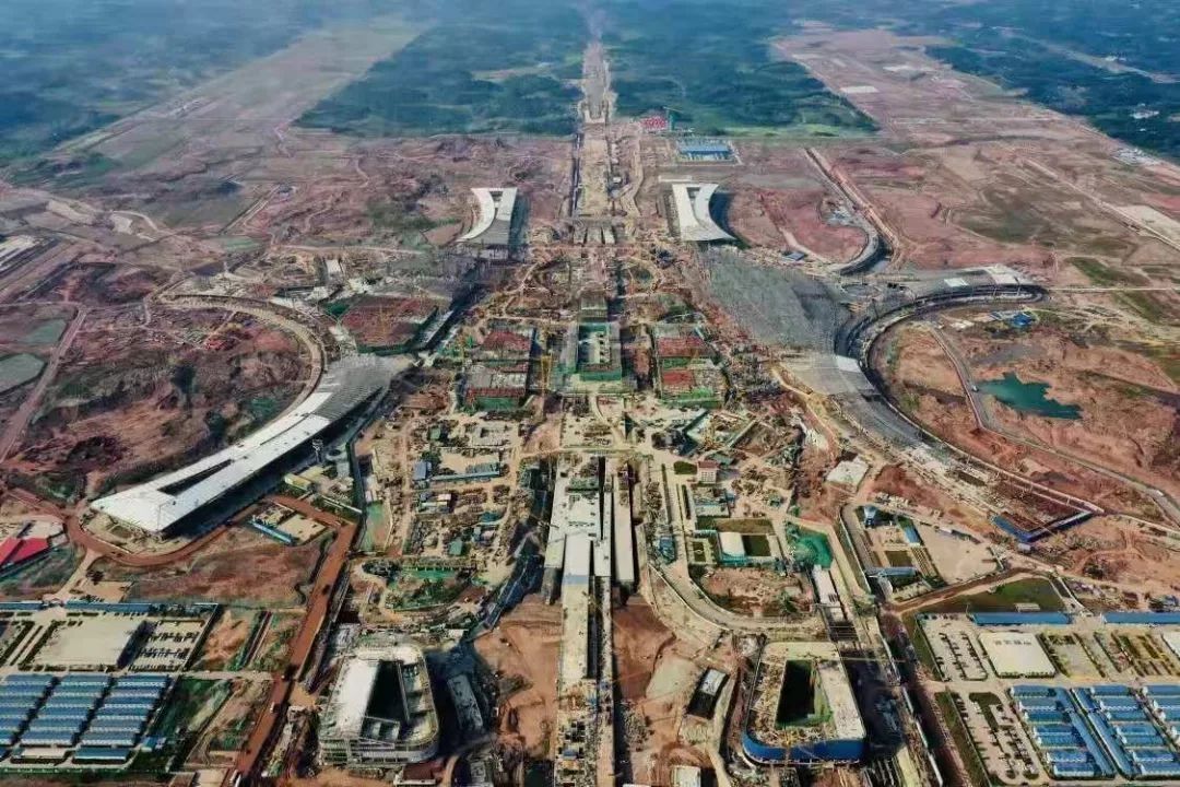 成都天府國際機場航站樓基礎和地下結構基本完成-歐洲國際空運
