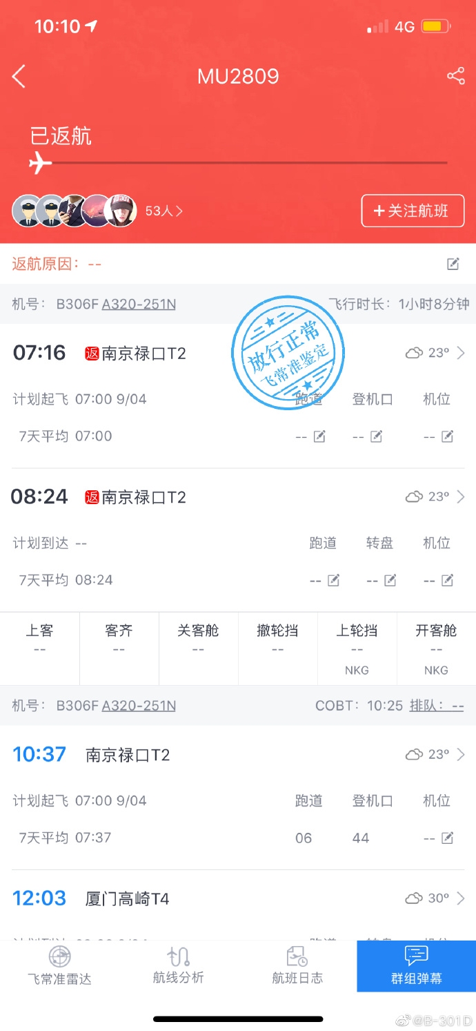 圖片來源：飛常準