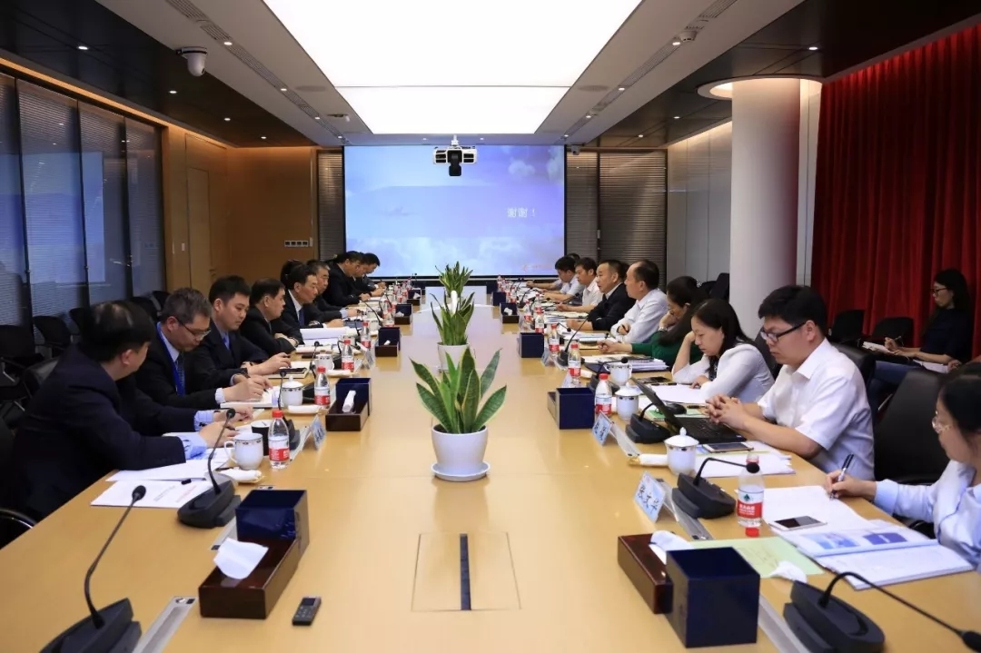 呂爾學赴東(dong) 航調研國際航權資源配置政策