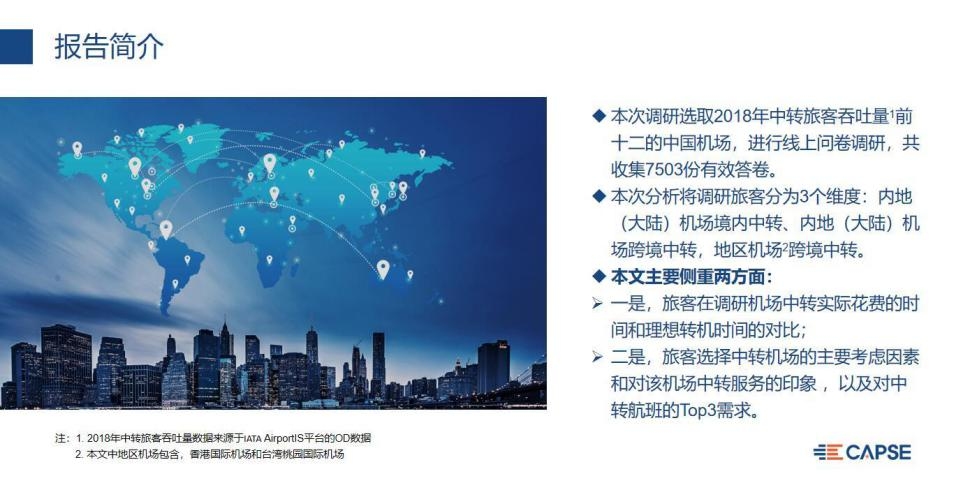 《中國大型中轉機場中轉效率和服務分析》報告發布-空運價(jia) 格
