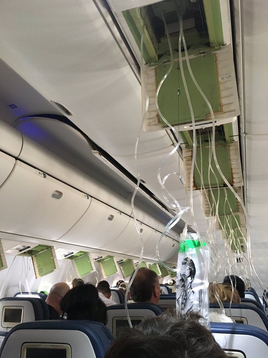 達美航空客機8分鍾內(nei) 驟降3萬(wan) 英尺 安全備降坦帕-伊朗的空運