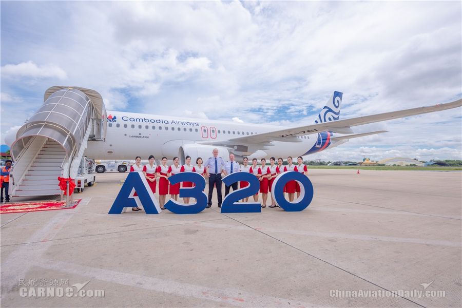 柬埔寨航空迎接全新空客A320飛機-空運寵物
