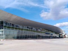 廣州出口國際快遞四川南充機場T2航站樓全部完工,隻等驗收