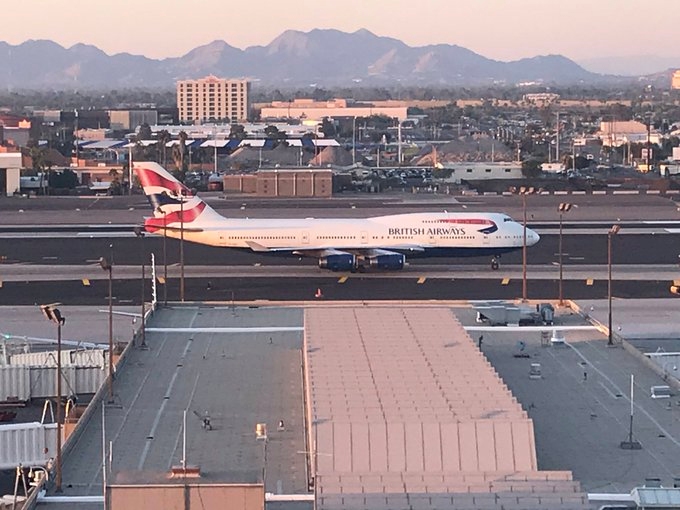 英航747完成最後一班鳳凰城航班 將改787執飛