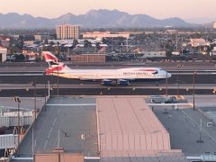 廣州出口空運-英航747完成最後一班鳳凰城航班 將改787執飛