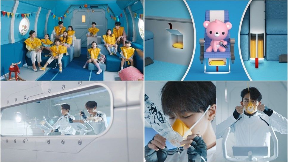 大韓航空×SuperM攜手打造K-POP風格飛行安全視頻