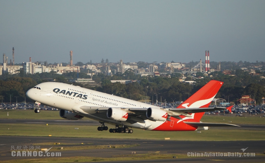 澳航達拉斯-悉尼A380航線年收入超4億(yi) 美元