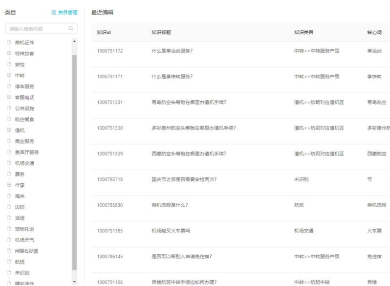 西安鹹陽機場靜態知識庫搭建過程