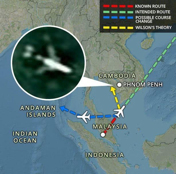 約旦的空運-MH370在柬埔寨？調查者在穀歌地圖發現疑似殘骸