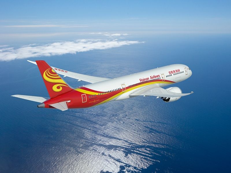 海航10月載客707.3萬(wan) 人次，新增3條國際航線