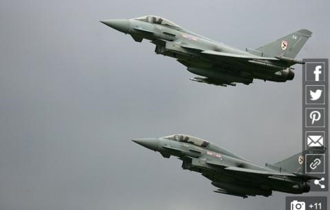 有驚無險!英國戰機緊急升空攔截“失聯”客機 音爆巨響嚇壞民眾(zhong) 