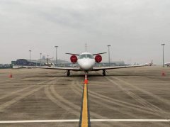 上海空運公司-南寧機場儀表著陸係統順利通過HUD特殊Ⅱ類飛行校驗
