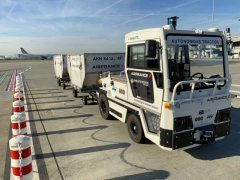 香港國際空運-視頻：全球首次！法航測試無人駕駛行李拖車
