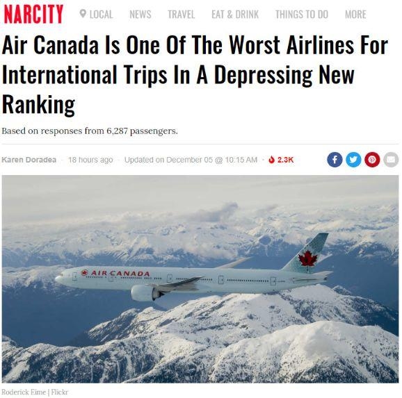 加拿大航空從(cong)