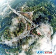 國際物流查詢-通江通高速公路 四川秦巴山區實現縣縣通高速