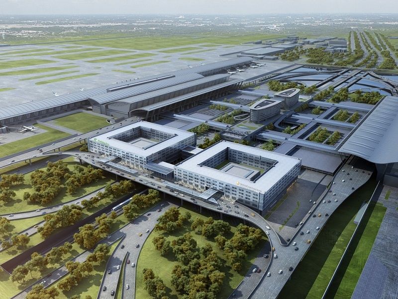 洲際+假日雙品牌酒店即將入駐浦東(dong) 機場 五方攜手打造航站樓綜合體(ti) 項目