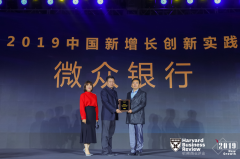迪拜空運-微眾銀行資管科技平台入選《哈佛商業評論》“中國新增長創新實踐