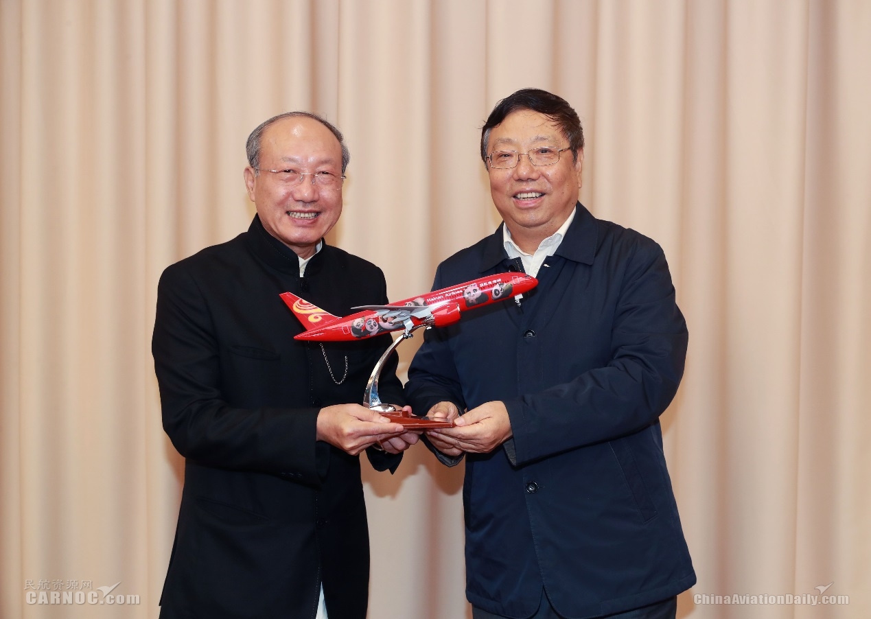 廣州出口空運-海航與(yu) 桂林市委市政府簽署桂林航空戰略重組框架協議