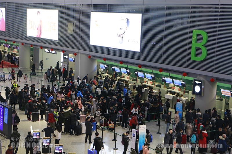 非洲空運-東(dong) 航投入11.89萬(wan) 個(ge) 航班服務2020年春運