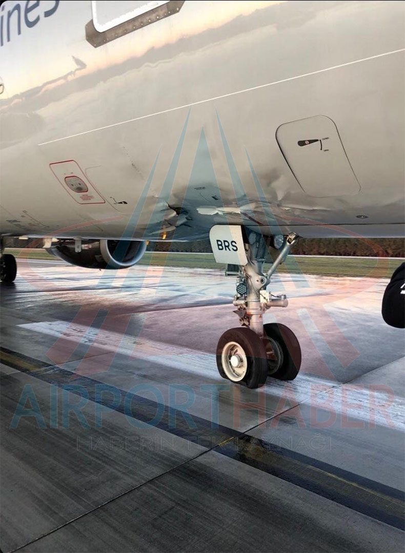 俄北風航空一客機強風中重著陸