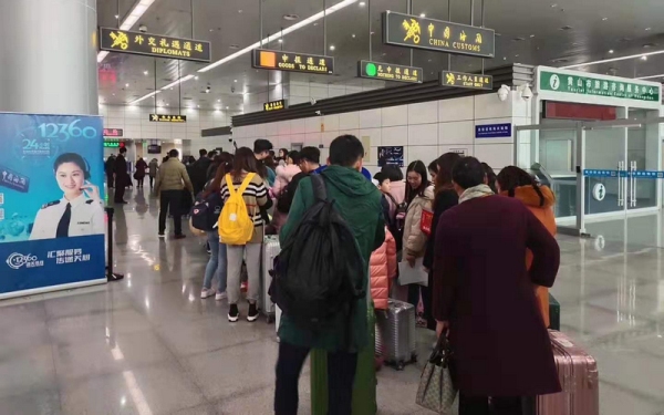 黃山機場2020年春運首周實現開門紅，周航班量最高破百班