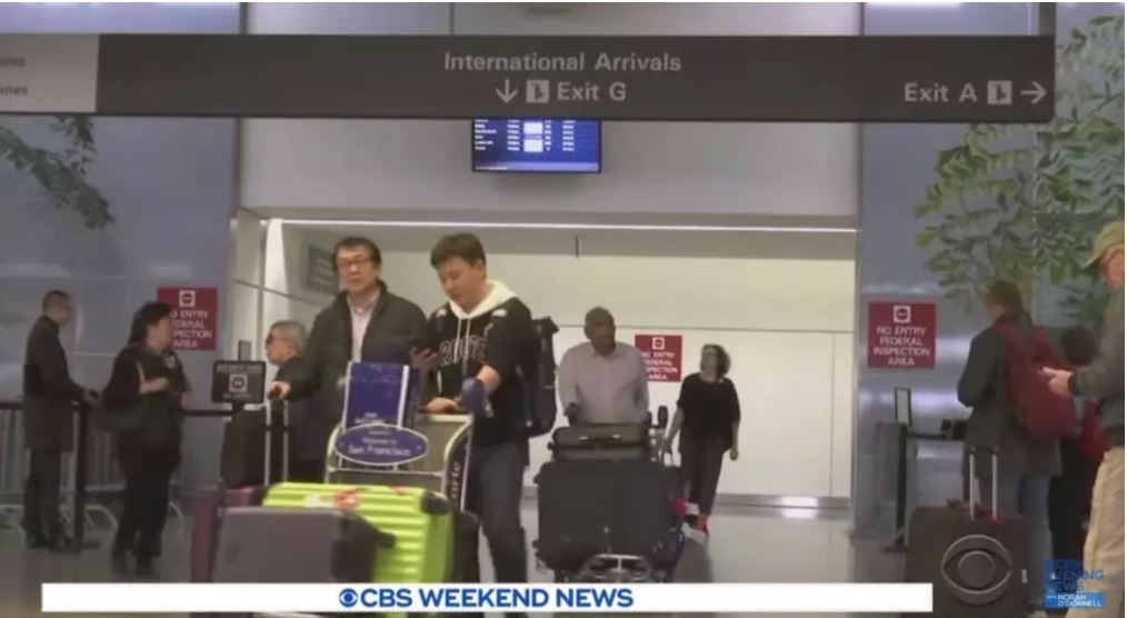 美國確診首個(ge) 新型冠狀病毒病例，五大國際機場全線篩檢