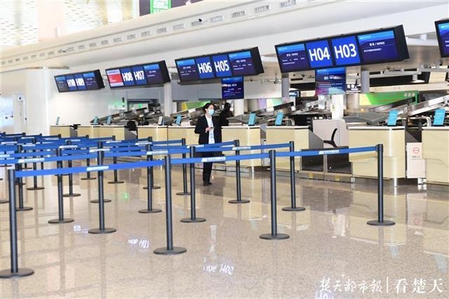 隻進不出，天河機場基本空了