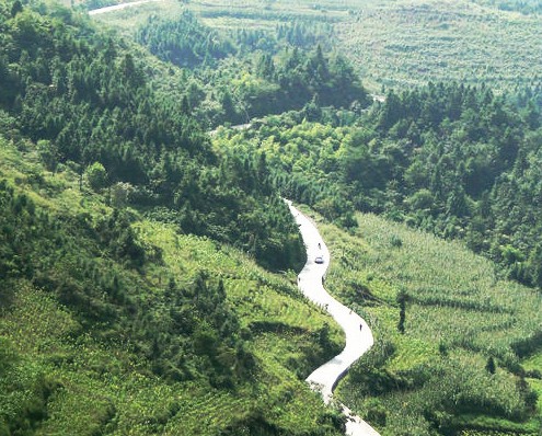 
深圳空運公司-敘永：赤水鎮海關(guan) 公路路麵硬化基本結束