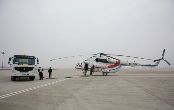 海運訂艙公司-三峽機場順利完成防疫物資運輸直升機保障任務