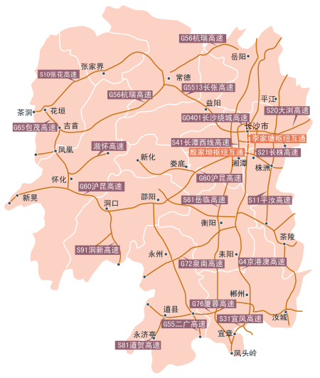 hs編碼-湖南發布最新版高速公路路網圖並推薦春運行車路線