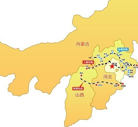 北美國際國際快遞-張唐鐵路2014年底將主體(ti) 竣工