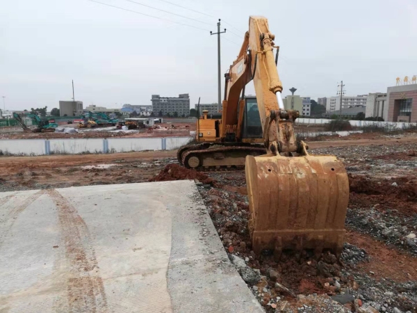 長沙機場西北站坪擴建工程複工建設