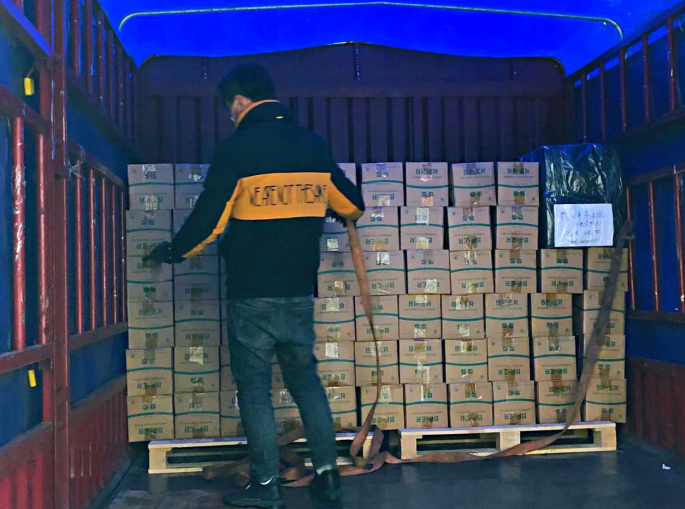 上海空運-馳援武漢！ 上海領海挪華捐贈可供18000名醫生食用的壓縮餅幹