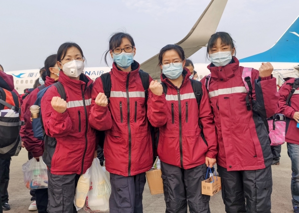 非洲國際國際快遞-宜建鍾情|三峽機場圓滿完成福建首批對口支援醫療隊包機保障任務