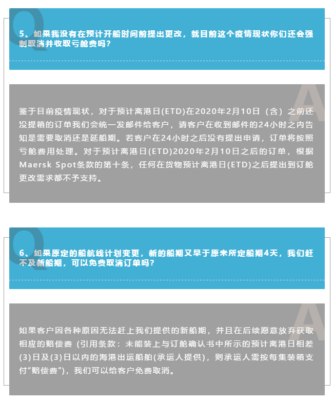 香港國際快遞-馬士基關(guan) 於(yu) 疫情期間Spot產(chan) 品的舉(ju) 措及問答更新（附圖）