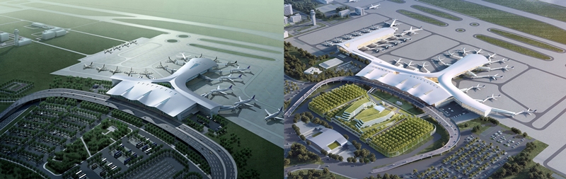 阿爾及利亞(ya) -揭陽潮汕機場航站區擴建工程開工