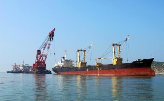 阿聯酋空運-廣州打撈局25日救助巴拿馬籍散貨船免油汙泄露