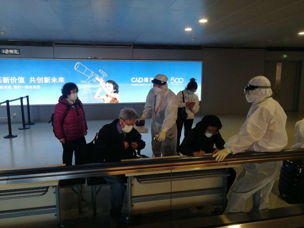 國航上海分公司重點加強國際進港航班旅客落地管理