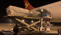 沙特空運天津航空同日執飛兩班“客改貨”航班 新疆首飛布加勒斯特、武漢包