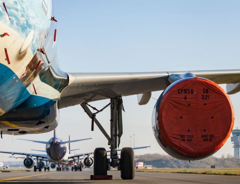 航空公司如何讓飛機“冬眠”　攝影：天韻工作室