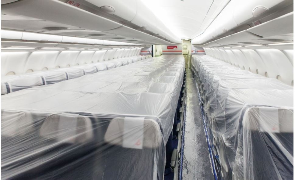 航空公司如何讓飛機“冬眠”　攝影：天韻工作室