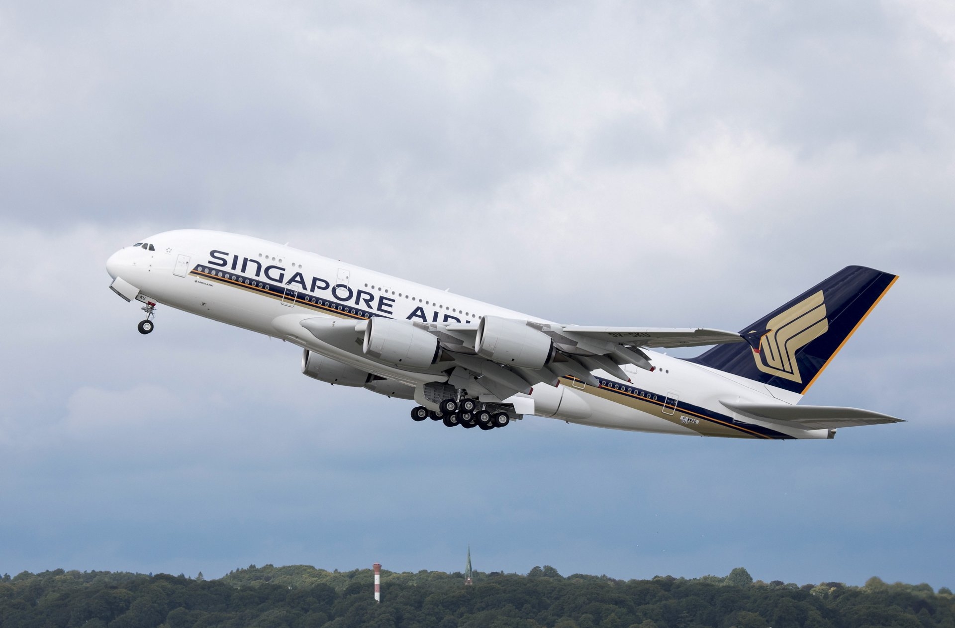 新加坡航空4架A380將封存在沙漠飛機倉(cang) 庫
