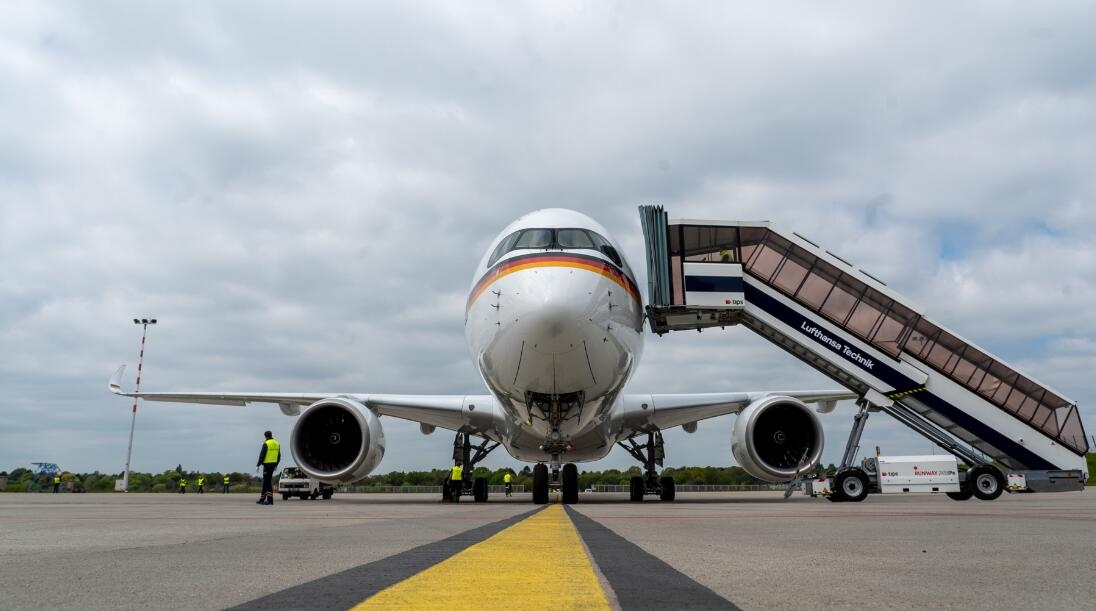 默克爾一號 德國接收首架A350政府專(zhuan) 機