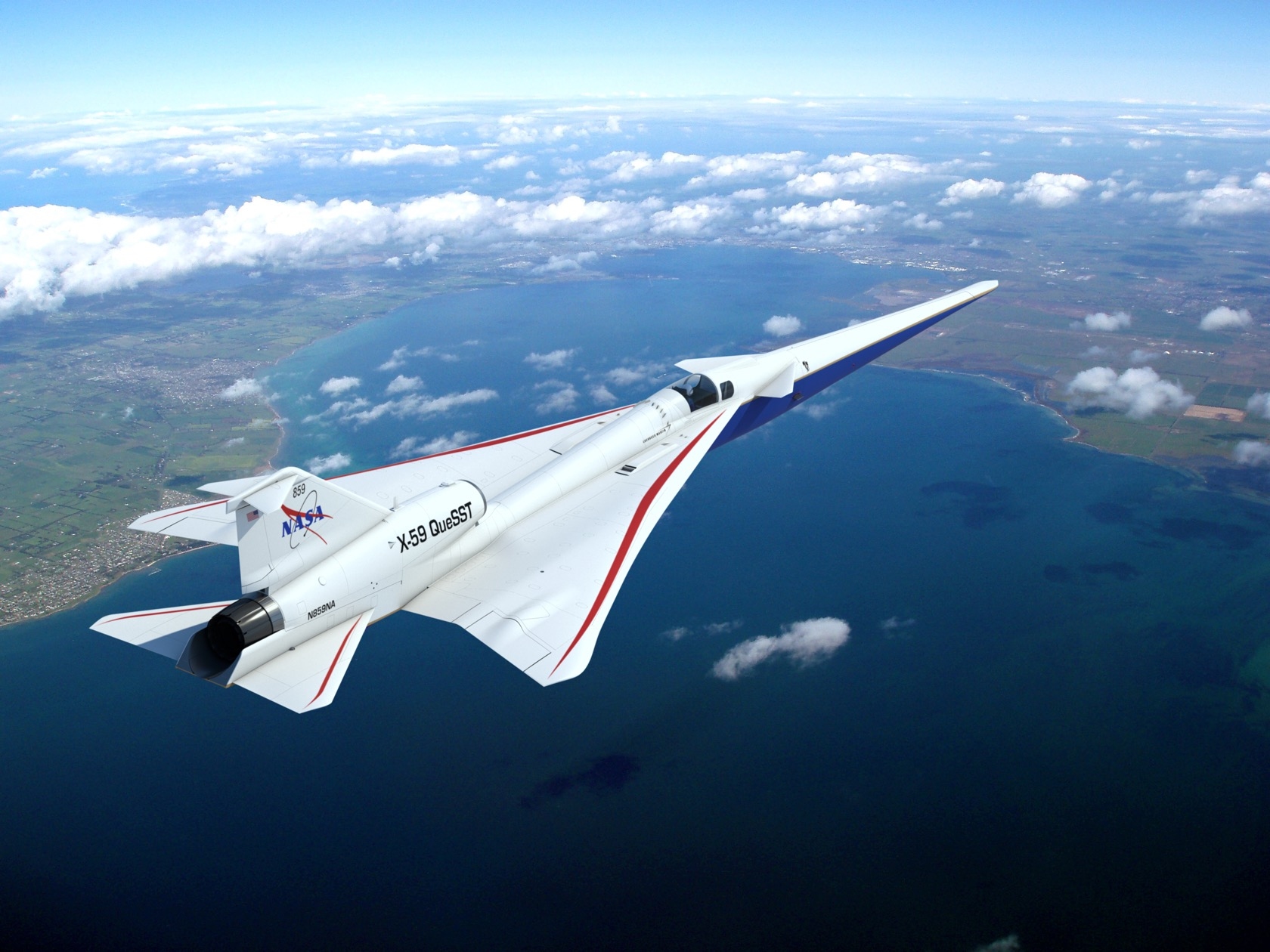 NASA公布靜音超音速飛機X-59首次發射時間延遲
